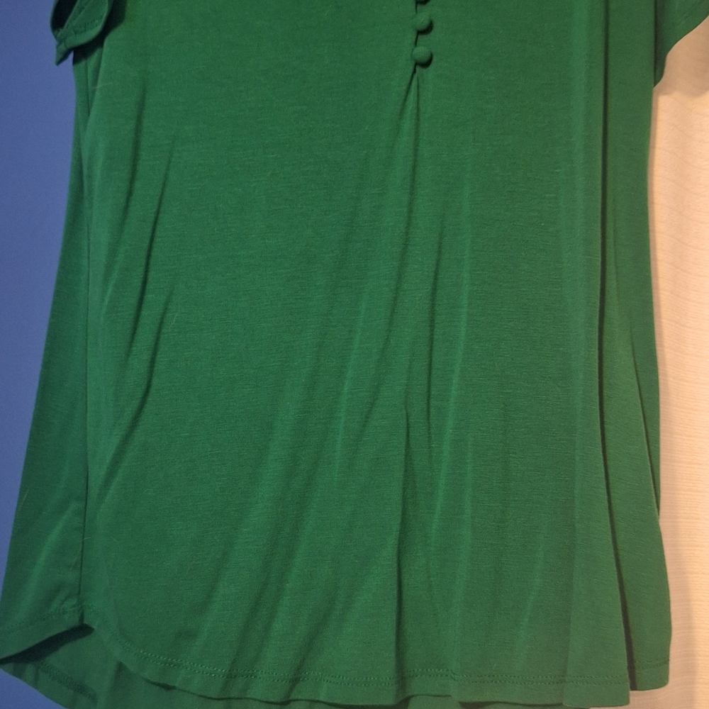 Liz Claiborne Emerald Green Blouse